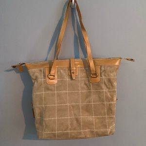 Suede and Leather Bag